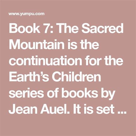 Uncovering the secrets of Book 7: The Sacred Mountain - A captivating journey of discovery